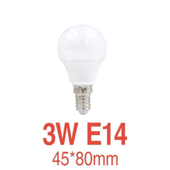 LED Bulb E27 E14 Lamp 3W 5W 7W 9W 12W 15W 18W LED Light