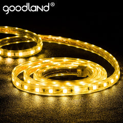 Goodland LED Strip Light AC 220V SMD 5050 Flexible LED