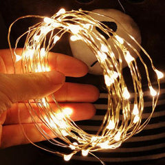 1/2/5/10M Copper Wire LED String Lights Holiday lighting