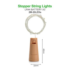 1/2/5/10M Copper Wire LED String Lights Holiday lighting