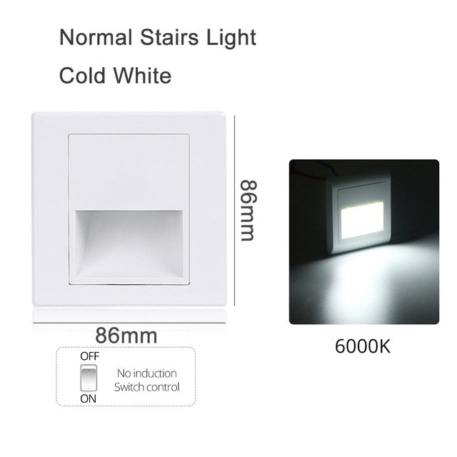 Indoor Wall Light PIR Motion Sensor Led Stair Light