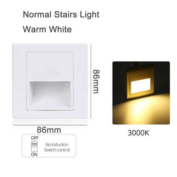 Indoor Wall Light PIR Motion Sensor Led Stair Light