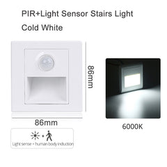 Indoor Wall Light PIR Motion Sensor Led Stair Light