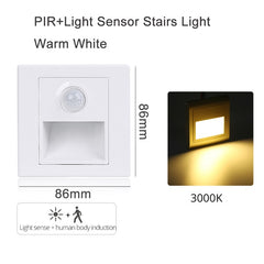 Indoor Wall Light PIR Motion Sensor Led Stair Light