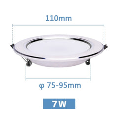 LED Downlight 3W 5W 7W 9W 12W 15W Round Recessed Lamp