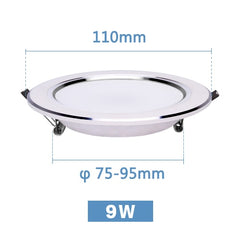 LED Downlight 3W 5W 7W 9W 12W 15W Round Recessed Lamp