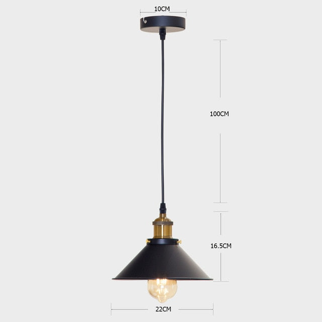 Zhaoke Vintage Pendant Lights Loft