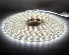 SMD 5050 AC 220V LED Strip White Outdoor Waterproof